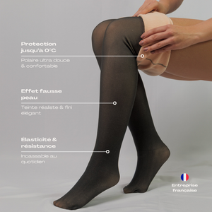 Collants Polaires Effet peau